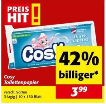 Nah&Frisch Cosy Toilettenpapier Angebot