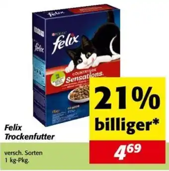 Nah&Frisch Felix Trockenfutter 1kg Angebot