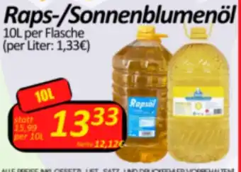 Wurstico Raps-/Sonnenblumenöl 10L Angebot