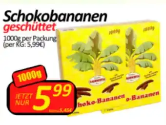 Wurstico Schokobananen 1000g Angebot