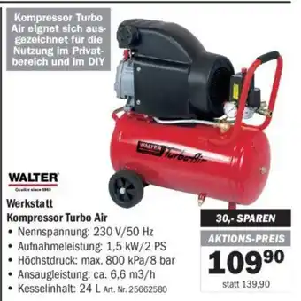 Forstinger Werkstatt Kompressor Turbo Air Angebot