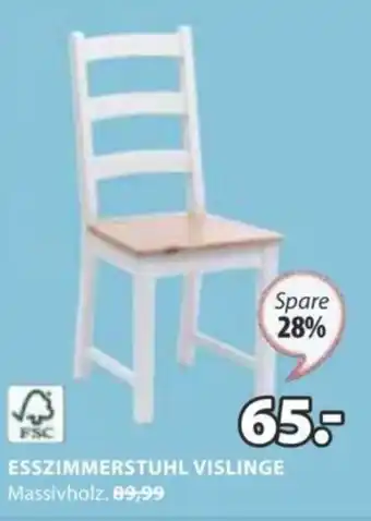 JYSK ESSZIMMERSTUHL VISLINGE Angebot