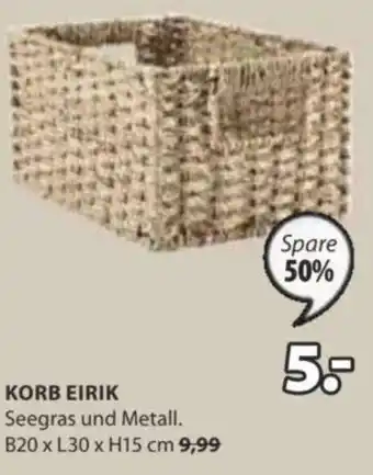 JYSK KORB EIRIK Angebot