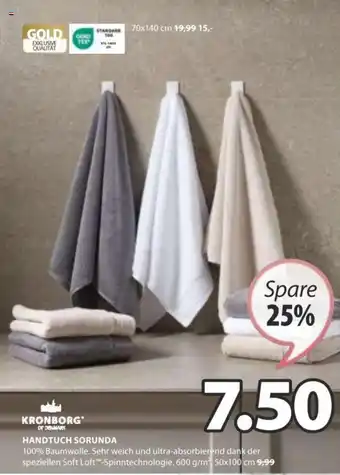 JYSK HANDTUCH SORUNDA Angebot