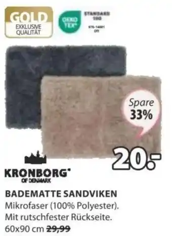 JYSK BADEMATTE SANDVIKEN Angebot