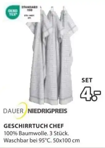 JYSK GESCHIRRTUCH CHEF Angebot