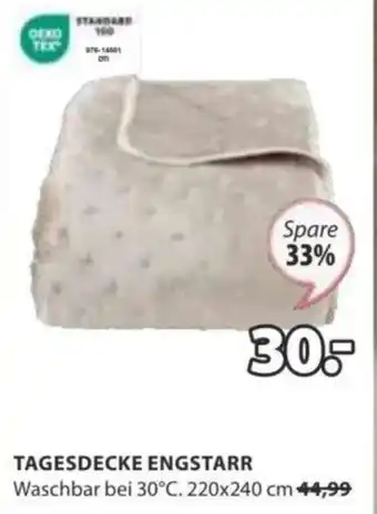 JYSK TAGESDECKE ENGSTARR Angebot