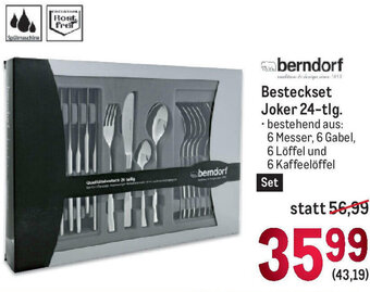 Metro Besteckset Joker 24-Tlg. Angebot
