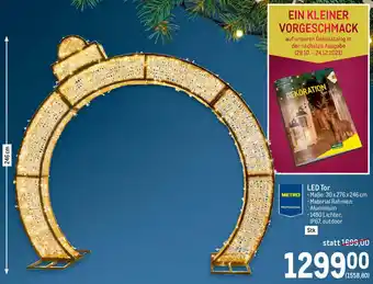 Metro LED Tor Angebot