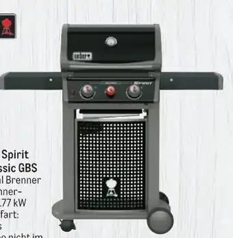 Metro Gasgrill Spirit E-220S Classic GBS Angebot