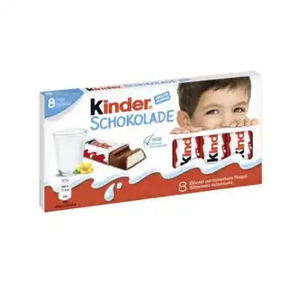 Unimarkt Kinder Schokolade oder Yogurette Unimarkt 100 Gramm 1 Packung Angebot