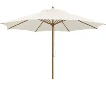 Hornbach Sonnenschirm Schneider Malaga Ø 300 H 257 cm Polyester 180 g/m² natur Angebot