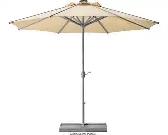 Hornbach Marktschirm Schneider Rooftop 350 cm natur Angebot