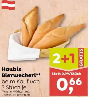 ADEG Haubis Bierweckerl Angebot