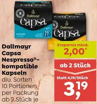 ADEG Dallmayr Capsa Nespresso- kompatible Kapseln Angebot