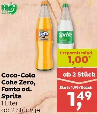 ADEG Coca-Cola Coke Zero, Fanta od. Sprite Angebot