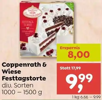 ADEG Coppenrath & Wiese Festtagstorte 1000-1500 g Angebot