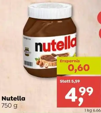 ADEG Nutella 750 g Angebot