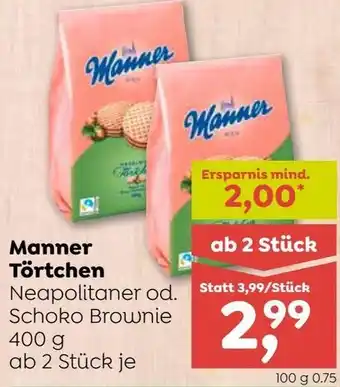 ADEG Manner Törtchen Angebot