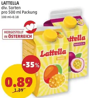 PENNY LATTELLA Angebot