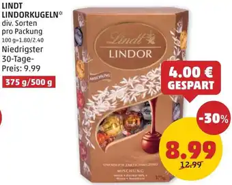 LINDT LINDORKUGELN