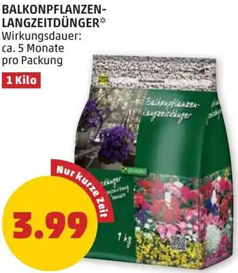 PENNY BALKONPFLANZEN- LANGZEITDÜNGER Angebot