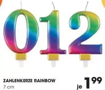 Libro ZAHLENKERZE RAINBOW Angebot