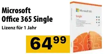 Cosmos Microsoft Office 365 Single Angebot