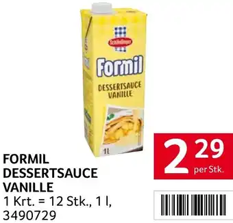 Transgourmet FORMIL DESSERTSAUCE VANILLE Angebot