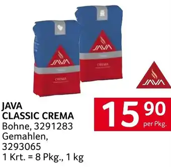 Transgourmet JAVA CLASSIC CREMA Angebot