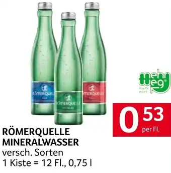 Transgourmet RÖMERQUELLE MINERALWASSER Angebot