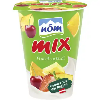Metro Nöm mix Fruchtcocktail, Preisangabe ohne MwSt. (Preis inkl. MwSt. 0,63 €), METRO 180 Gramm 1 Becher Angebot
