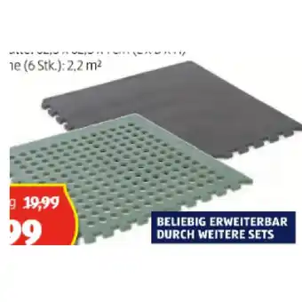 Hofer ADVENTURIDGE Mehrzweckbodenmatten HOFER 1 Packung Angebot