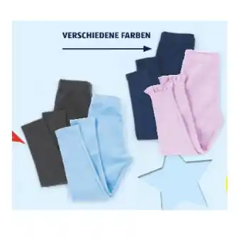 Hofer LILY & DAN Kleinkinder-Leggings, Doppelpkg. HOFER 1 Packung Angebot