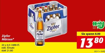 Strasser Markt Zipfer Märzen Angebot