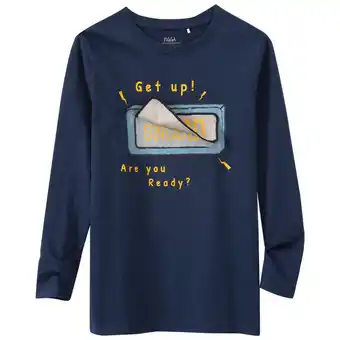 Ernsting's family Jungen Langarmshirt mit 3D-Applikation Angebot
