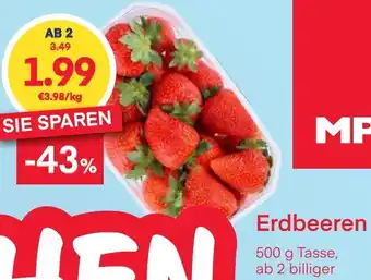 MPreis Erdbeeren Angebot