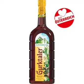 PENNY Gurktaler Alpenkräuter od. Alpen-Aperitif Penny 0.70 Liter 1 Flasche Angebot