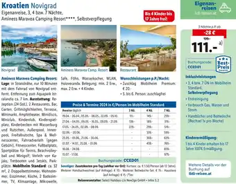 Lidl Reisen Kroatien Novigrad Angebot