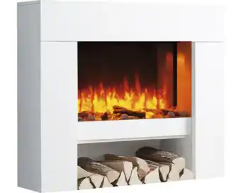 Hornbach Elektrisches Kaminfeuer Richen Naran weiß 2000 Watt inkl. Fernbedienung Angebot