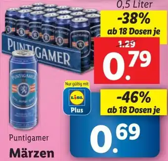 Lidl Puntigamer Märzen Angebot