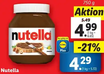 Lidl Nutella Angebot