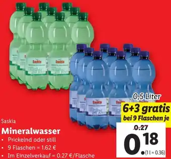 Lidl Mineralwasser Angebot