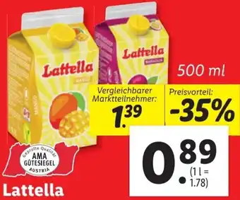 Lidl Lattella Angebot