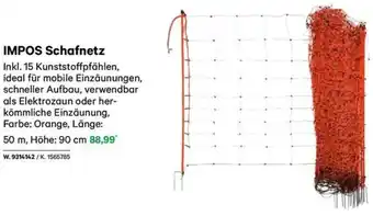 Lagerhaus IMPOS Schafnetz Angebot