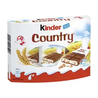 Unimarkt Ferrero Kinder Country, Riegel oder Duplo versch. Sorten Unimarkt 1 Packung Angebot