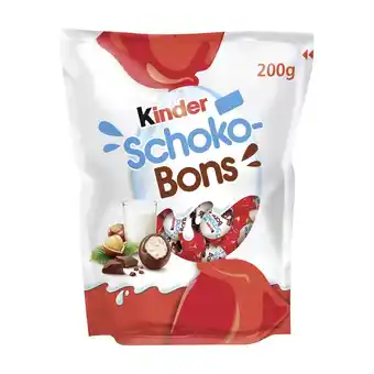 Unimarkt Ferrero Kinder Schokobons versch. Sorten Unimarkt 200 Gramm 1 Packung Angebot