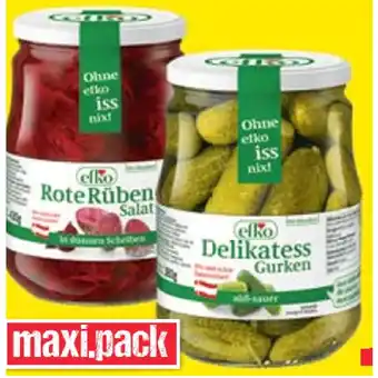 Maximarkt Efko Salat oder Sauergemüse versch. Sorten Maximarkt 1 Glas Angebot