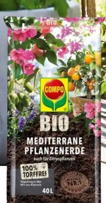 OBI Bio Mediterrane Pflanzenerde Angebot