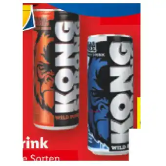 Lidl Kong Strong Energy Drink versch. Sorten Lidl 0.25 Liter 1 Dose Angebot